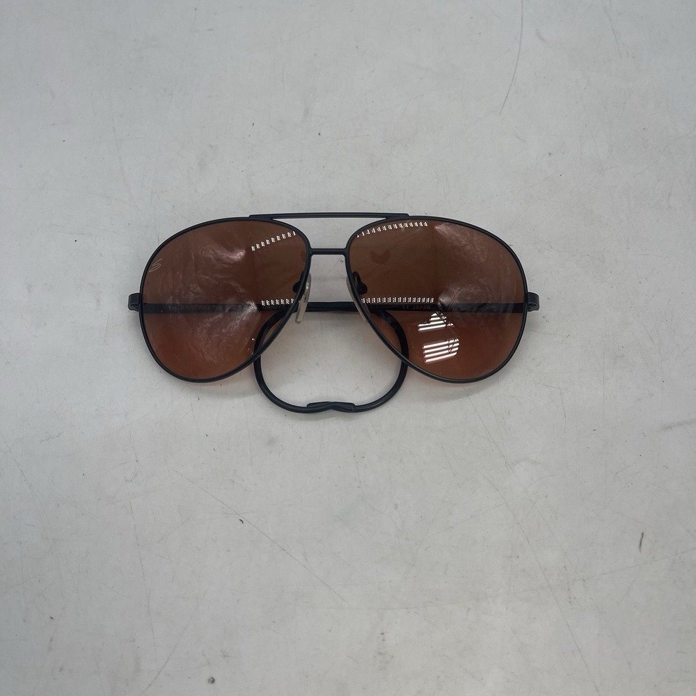 Vintage Serengeti Essentials DR5315 Brown Aviator Sunglass Made In Japan